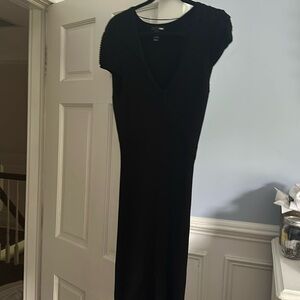 Black Midi Dress
